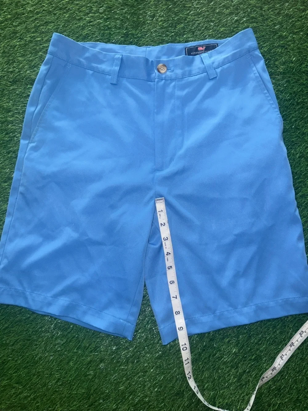 Men's Vineyard vines Links Short Performance Shorts in Blue size 30